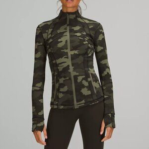 Lululemon Define Jacket -- Heritage Camo Olive -- Like New